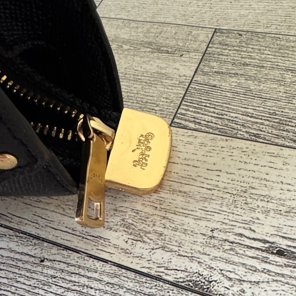 Coach Black Leather Avary Tote F48629 - Picture 13 of 16